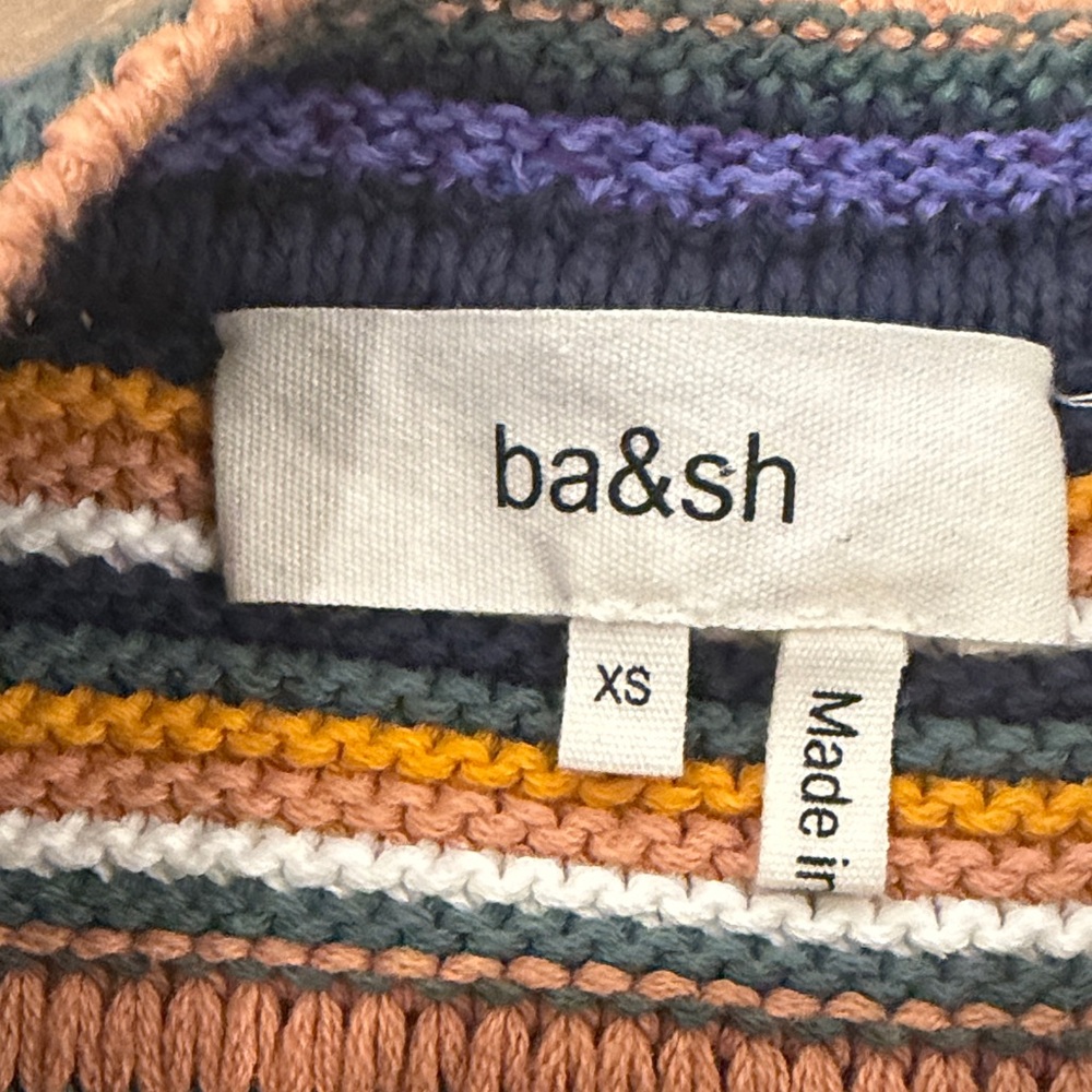 ba&sh Colorful Striped Sweater - Picture 2 of 4